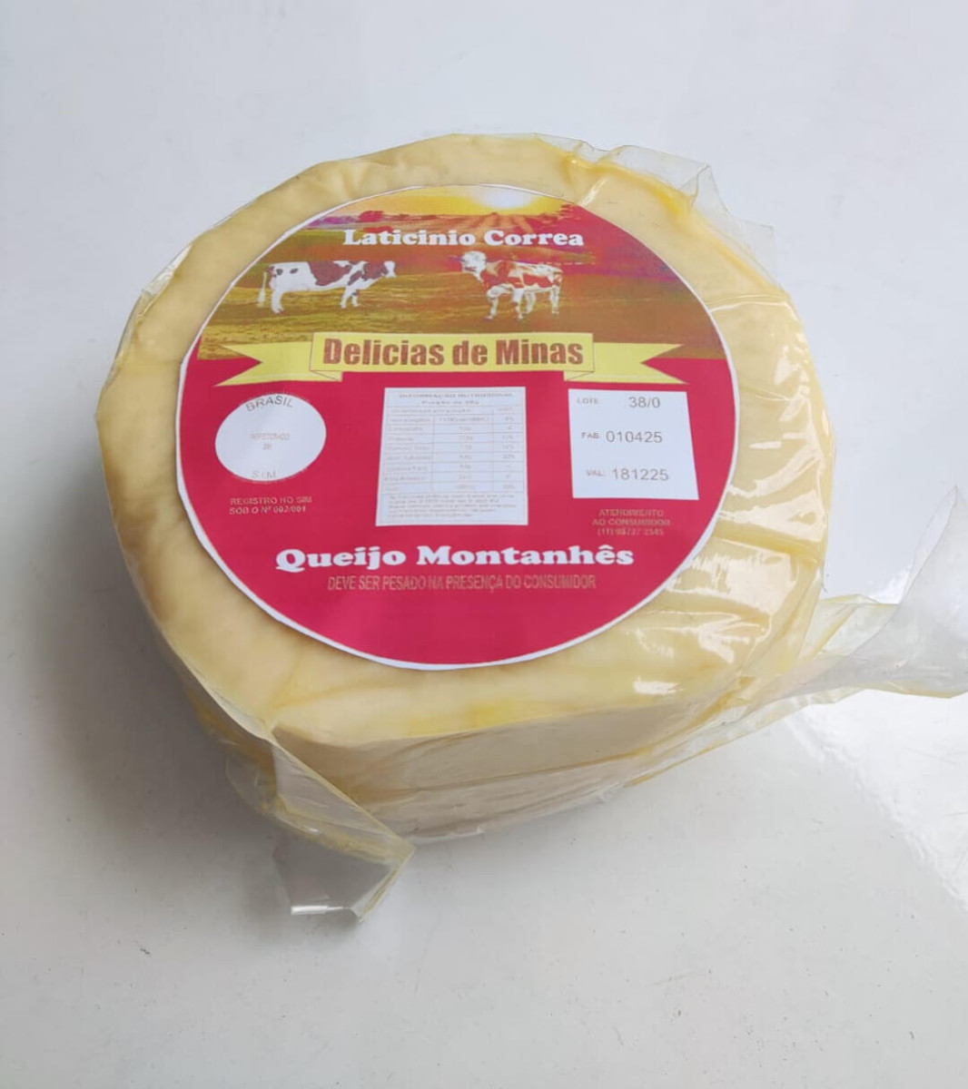 Queijo Parmesão 800g